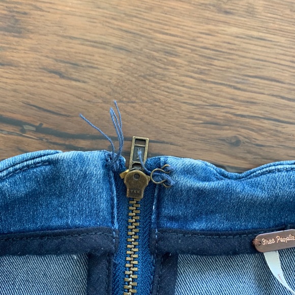 NOT FOR SALE Free people modern femme jean skirt - Picture 4 of 5